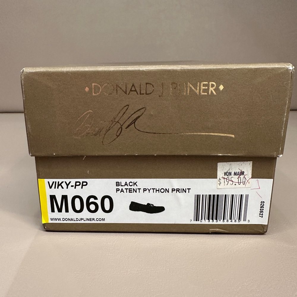 Donald Pliner Python Print Loafers - image 3